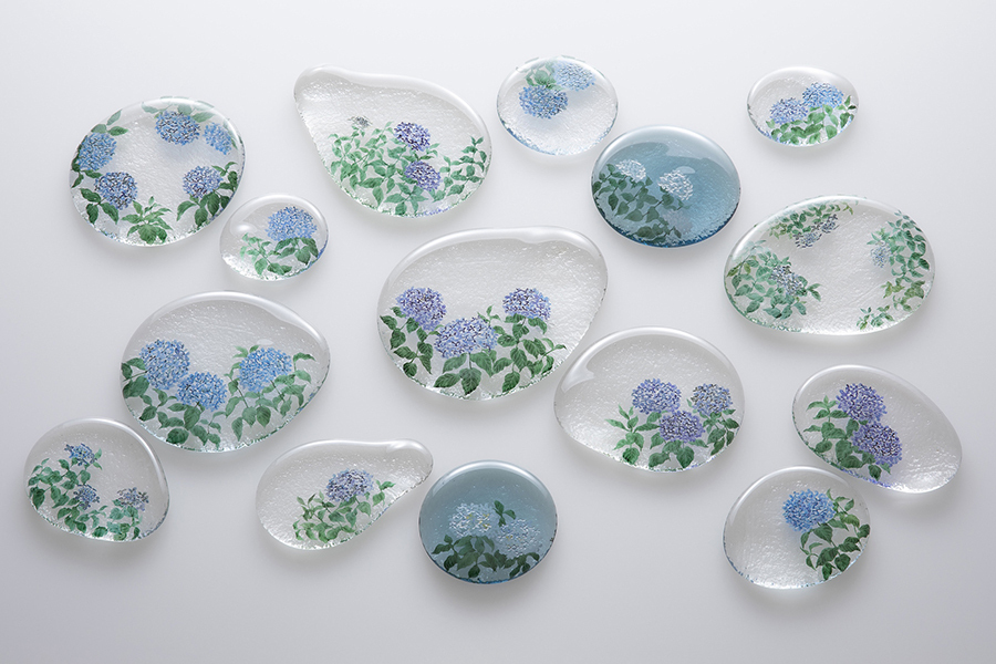 西山雪｜「花たまり / 紫陽花」